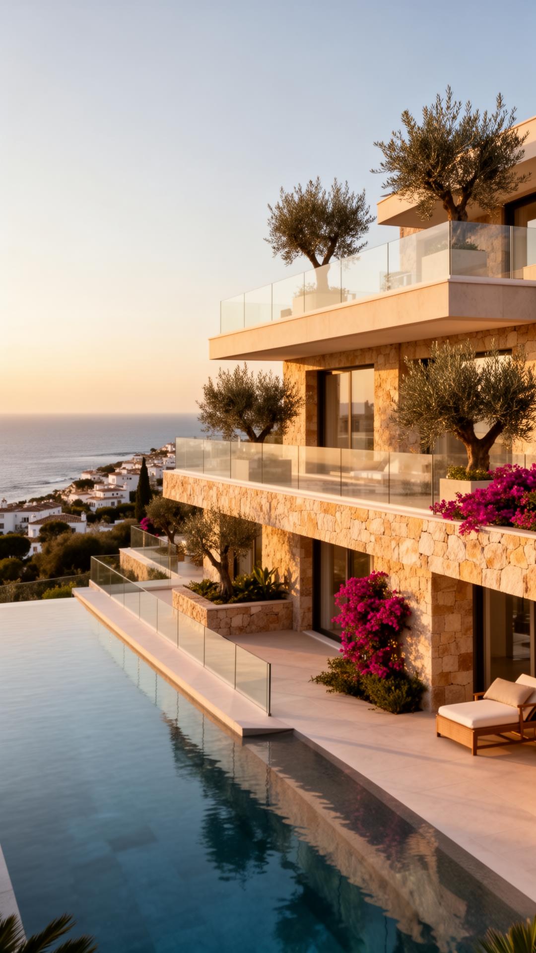 Premium sea view residence on Costa del Sol with large terrace and infinity pool